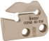 Iscar 2801217 Cutoff & Grooving Support Blade for Indexables: Right Hand, 0.252" Insert Width, Series Cut & Modular Grip