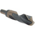 MSC 95008753 Mechanics Drill Bit: 57/64" Dia, 135 ° Point, High Speed Steel, Weldon Shank, Split Point