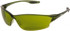 MCR Safety LW2120 Safety Glass: Scratch-Resistant, Green Lenses, Full-Framed