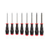 Tekton DHX91204 High-Torque Chrome Blade Screwdriver Set, 4-Piece (#1-#2, 3/16-1/4 in.)