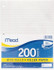 Mead MEA15200 Filler Paper: 200 Sheets, Wide Ruled, White Paper