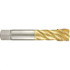 Guhring 9042890508000 Spiral Flute Tap: #2-8, UNF, 6 Flute, Modified Bottoming, 2B Class of Fit, High Speed Steel, TiN Finish
