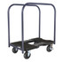 Snap-Loc SL1600P6R Push Cart Truck: 1,600 lb Capacity, Structural Polyethylene Platform, 32" Platform Length, 9" Platform Height