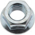 Value Collection 34296 1/2-13, 1/2" Flange Diam, Serrated Flange Nut