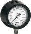 Ametek 170510X Pressure Gauge: 4-1/2" Dial, 1/2" Thread, Lower Mount