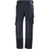 Helly Hansen 77468_590-38/32 Work Pants: General Purpose, Cotton & Polyester, Navy, 38" Waist, 32" Inseam Length