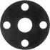 USA Industrials BULK-FG-1376 Flange Gasket: For 1-1/4" Pipe, 1.667" ID, 5-1/4" OD, 1/16" Thick, Neoprene Rubber
