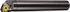 Sandvik Coromant 5961376 Indexable Threading Toolholder: Left Hand, 20 x 20 mm Shank