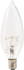 SYLVANIA 13456 Incandescent Lamp: 40W, Candelabra Screw Base, B10.5 Lamp