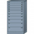 Lyon DDM6830301007IL Standard Eye-Level - Multiple Drawer Access Steel Storage Cabinet: 30" Wide, 28-1/4" Deep, 59-1/4" High