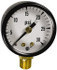 Ametek 162988 Pressure Gauge: 2" Dial, 0 to 100 psi, 1/4" Thread, NPT, Lower Mount