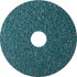 Sait 57238 Fiber Disc: 5" Disc Dia, 7/8" Hole, 80 Grit, Ceramic