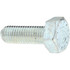 Bowmalloy 36301 Hex Head Cap Screw: 1/4-28 x 5/8", Grade 9 Alloy Steel, Zinc-Plated Clear Chromate