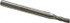 M.A. Ford. 11109500 Square End Mill: 0.095'' Dia, 0.285'' LOC, 1/8'' Shank Dia, 1-1/2'' OAL, 4 Flutes, Solid Carbide