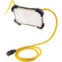 Hubbell Wiring Device-Kellems HBL182S100LED Temporary String Lights; Cord Length (Feet): 100 ; Guard Material: Plastic ; Cord Type: SJTW-A ; Cord Color: Yellow ; Includes: Lamp Guard