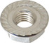 Value Collection R63482920 1/4-28, 19/32" Flange Diam, Serrated Flange Nut