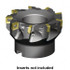 Kennametal 3055230 50mm Cut Diam, 22mm Arbor Hole, 11mm Max Depth of Cut, 88.5° Indexable Chamfer & Angle Face Mill