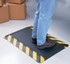 Wearwell 415.916X2X75CHV Anti-Fatigue Mat: 900" Length, 24" Wide, 9/16" Thick, Vinyl, Beveled Edge, Heavy-Duty