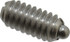 Vlier SSM55 Threaded Spring Plunger: 1/4-20, 0.531" Thread Length, 0.119" Dia, 0.078" Projection