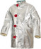 PRO-SAFE AL12-BK-50XL Jacket: X-Large, 48 to 50" Chest, Aluminized Kevlar, Snaps Closure