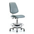 Blue Ridge Ergonomics MSC40296 Task Chair: Vinyl, Storm