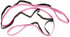 Therapeutic Dimensions, Inc.  PINKRM-SS Stretching Aid, 5 ft 7" Long, Pink Webbing with Black Elastic Stretch Strap, Clear Poly Ziplock Bag (092147) (DROP SHIP ONLY)