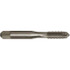 Greenfield Threading 301726 Straight Flute Tap: #8-32 UNC, 4 Flutes, Plug, 2/3B Class of Fit, High Speed Steel, Bright/Uncoated