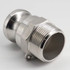 Guardian Worldwide KLS61F200 Suction & Discharge Hose Coupling: Male Camlock x MNPT Thread