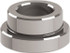 Jergens 49516SS Ball Lock System Compatible, Reverse Mount Modular Fixturing Receiver Bushing