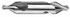 Magafor 81115080000 Combo Drill & Countersink: #8, 3/4" Body Dia, 1180, High Speed Steel