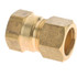 CerroBrass 66A-10D Compression Tube Connector: 1/2" Thread, Compression x FNPT