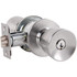 Arrow Lock MK11-DD-26D Knob Locksets; Type: Entrance ; Key Type: Keyed Different ; Material: Metal ; Finish/Coating: Satin Chrome ; Compatible Door Thickness: 1-3/8" to 1-3/4" ; Backset: 2.75