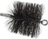 Schaefer Brush 43382 Double Stem/Spiral Tube Brush: 5" Dia, 7-1/2" OAL