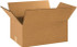 Made in USA HD18128DW Heavy-Duty Corrugated Shipping Box: 18" Long, 12" Wide, 8" High
