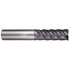 Helical Solutions 05487 Square End Mill: 1/2" Dia, 1-1/4" LOC, 5 Flutes, Solid Carbide