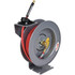 PRO-SOURCE 2830022410PRO Hose Reel with Hose: 1/4" ID Hose x 20', Spring Retractable