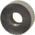 MSC PHM-216 Standard Knurl Wheel: 1-1/4" Dia, 90 ° Tooth Angle, 16 TPI, Diamond, High Speed Steel