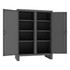 Durham HDDS244866-6S95 Locking Steel Storage Cabinet: 48" Wide, 24" Deep, 66" High