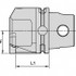 Kennametal 6000430 Modular Grooving Head: Left Hand, Blade Holder Head, KM63TS System Size