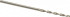 Chicago-Latrobe 68904 Jobber Length Drill Bit: 1/16" Dia, 135 °, High Speed Steel