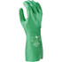 SHOWA 728-07 Chemical Resistant Gloves; Glove Type: General Purpose Chemical-Resistant ; Material: Nitrile ; Numeric Size: 7 ; Thickness: 15mil ; Supported or Unsupported: Unsupported ; Men's Size: Medium