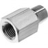 USA Industrials ZUSA-PF-4622 Pipe Adapter: 3/8" Fitting, 316 Stainless Steel