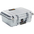 Pelican Products, Inc. 1400-000-180 Clamshell Hard Case: Layered Foam, 11-5/8" Wide, 6" Deep, 6" High