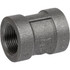 USA Industrials ZUSA-PF-20499 Black Pipe Fittings; Fitting Type: Coupling ; Fitting Size: 3/8" ; End Connections: NPT ; Material: Iron ; Classification: 300 ; Fitting Shape: Straight