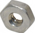 Value Collection B83920022 Hex & Jam Nuts; Material: Stainless Steel ; Thread Direction: Right Hand ; Thread Standard: UNC ; Military Specification: Does Not Meet Military Specifications