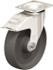 Blickle 910267 Swivel Top Plate Caster: Nylon, 8" Wheel Dia, 2" Wheel Width, 660 lb Capacity, 9-1/4" OAH