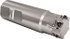 Seco 02827533 20mm Cut Diam, 8mm Max Depth, 20mm Shank Diam, Weldon Shank, 160mm OAL, Indexable Square-Shoulder End Mill