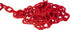 AccuformNMC PC2R100 Chain: Plastic, Red, 100' Long, 2" Wide