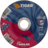 Weiler 57083 Depressed Center Wheel: Type 27, 5" Dia, 3/32" Thick, Aluminum Oxide