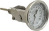 Wika 32025A010G4 Bimetal Dial Thermometer: 50 to 500 ° F, 2-1/2" Stem Length